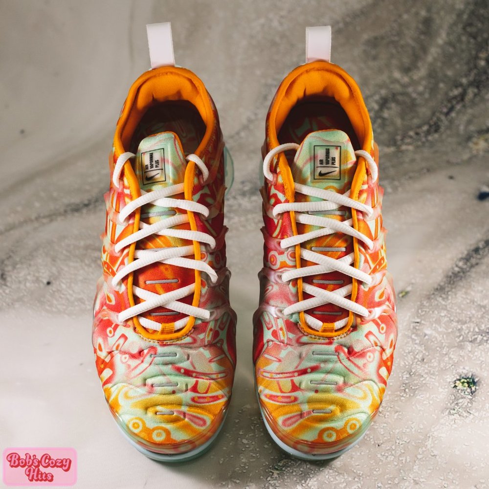 Nike Air VaporMax Plus QS Orange Dip Dye - Picture 4 of 11